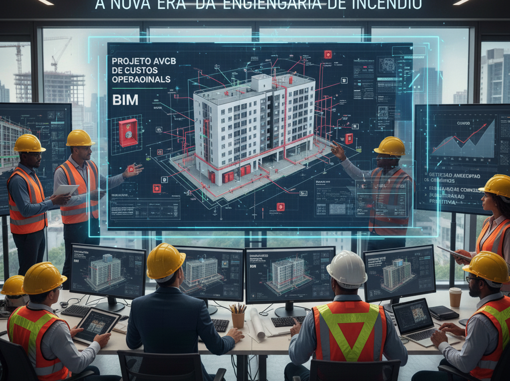 Projeto AVCB em 3D: a nova era da engenharia de incêndio